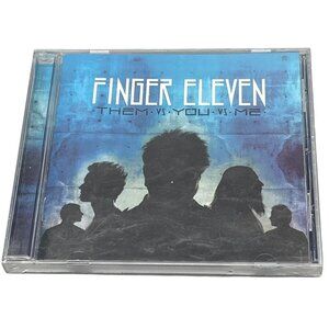 cd Finger Eleven Them vs You vs Me music 2007 Wind-up Records booklet READ